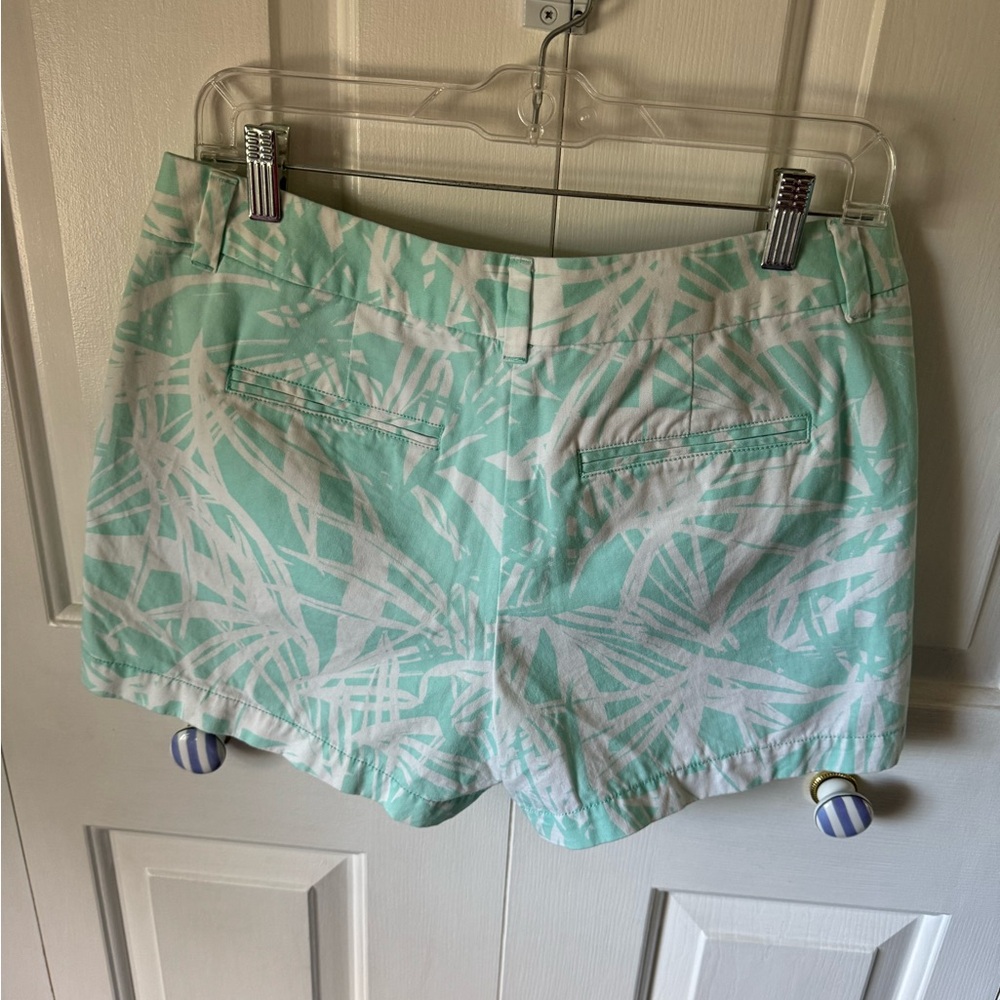 Ann Taylor LOFT 4-Inch Patterned Shorts Size 6 worn/washed once 100% cotton - Picture 2 of 8